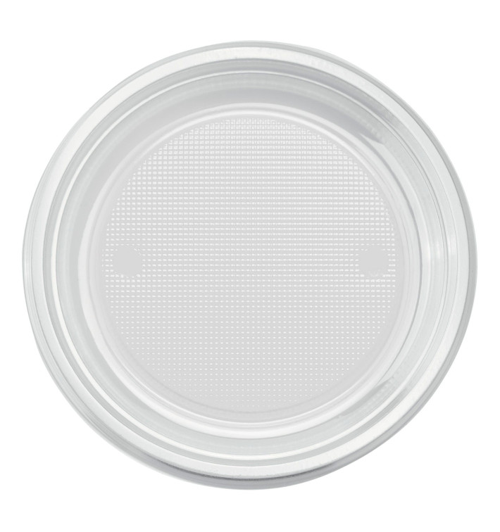 Plastové Talíř PS na Polévku Průhledný Ø220mm (30 Kousky) Plastové Talíř PS na Polévku Průhledný Ø220mm (30 Kousky)