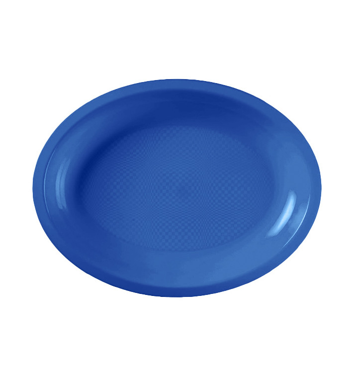 Podnos Oválný Modrý Mediterraneo Round PP 305mm (25 Kousky) Podnos Oválný Modrý Mediterraneo Round PP 305mm (25 Kousky)