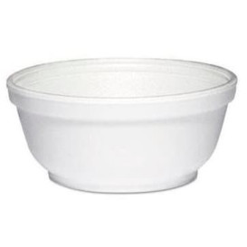 Termální Misky FOAM Bílý 8Oz/240 ml Ø11cm (1000 Kousky)