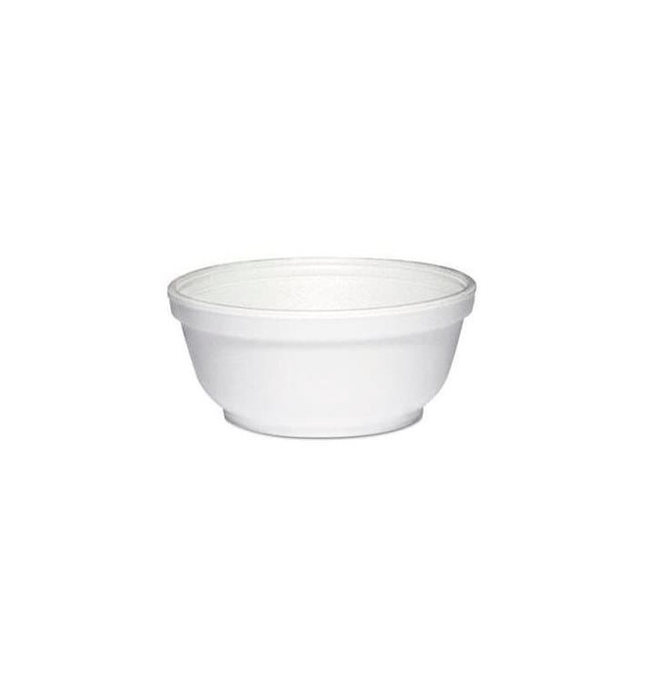 Termální Misky FOAM Bílý 8Oz/240 ml Ø11cm (1000 Kousky) Termální Misky FOAM Bílý 8Oz/240 ml Ø11cm (1000 Kousky)