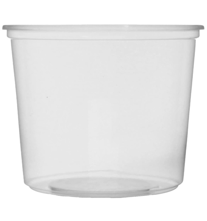Plastová Miska Průhledný 400ml Ø10,5cm (1000 Kousky) Plastová Miska Průhledný 400ml Ø10,5cm (1000 Kousky)
