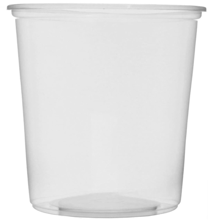 Plastová Miska Průhledný 500ml Ø10,5cm (100 Kousky) Plastová Miska Průhledný 500ml Ø10,5cm (100 Kousky)