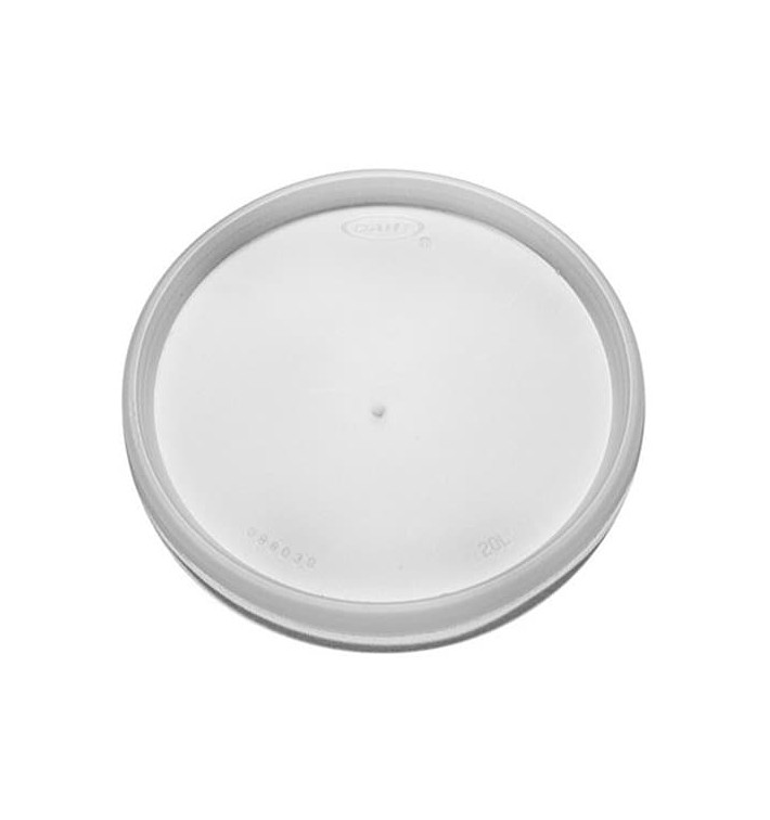 Plastové Víčko PS Čirý Hladká Foam Ø11,7cm (500 Kousky) Plastové Víčko PS Čirý Hladká Foam Ø11,7cm (500 Kousky)