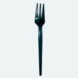 Pilový Plastová Vidlička Černá 135mm (1000 Kousky)
