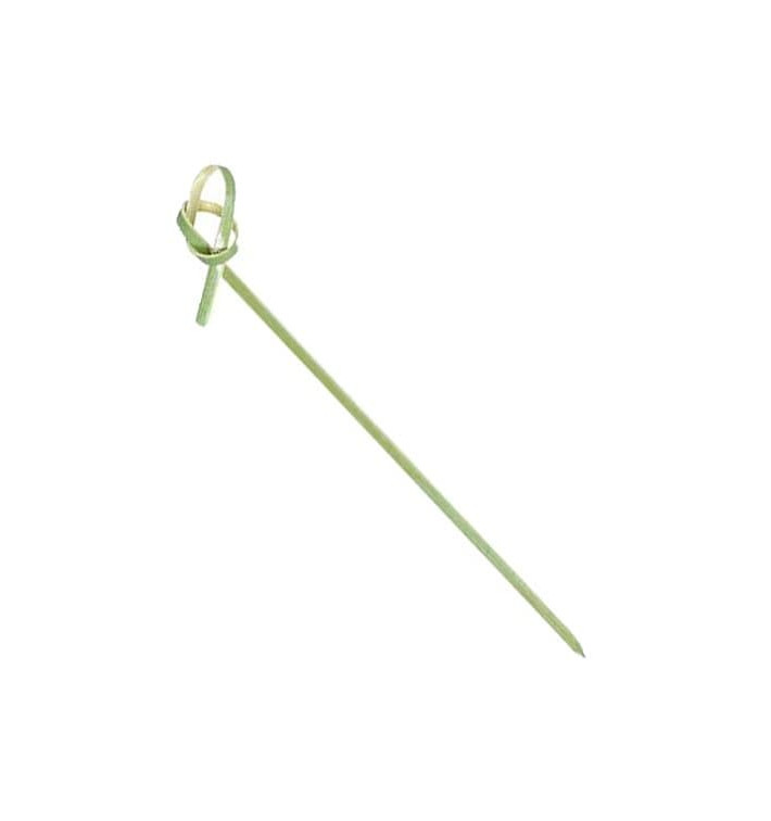 Bambusové Špejle " Mašlí " Zelený Přírodní 180mm (5000 Kousky) Bambusové Špejle " Mašlí " Zelený Přírodní 180mm (5000 Kousky)