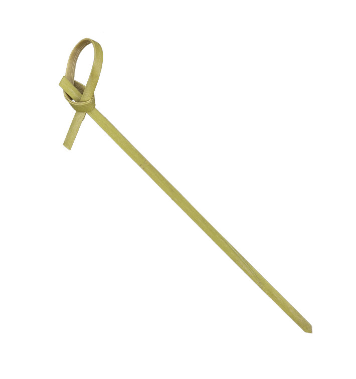 Bambusové Špejle " Mašlí " Zelený Přírodní 150mm (5000 Kousky) Bambusové Špejle " Mašlí " Zelený Přírodní 150mm (5000 Kousky)
