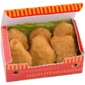 Krabička na Potraviny pro Fast Food Velkým 200x100x50mm (25 Kousky)