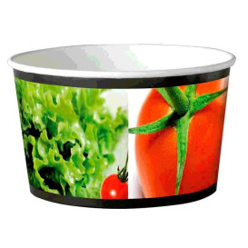 Salátová Mísa Karton Velkým 1030ml (40 Kousky)