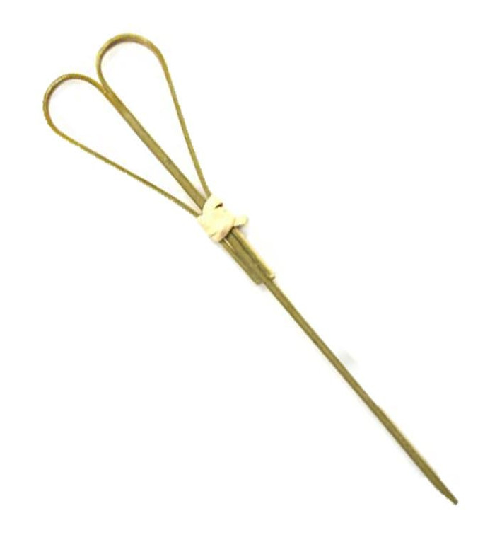 Bambusové Špejle " Cuore " Zelený Přírodní 120mm (5000 Kousky) Bambusové Špejle " Cuore " Zelený Přírodní 120mm (5000 Kousky)