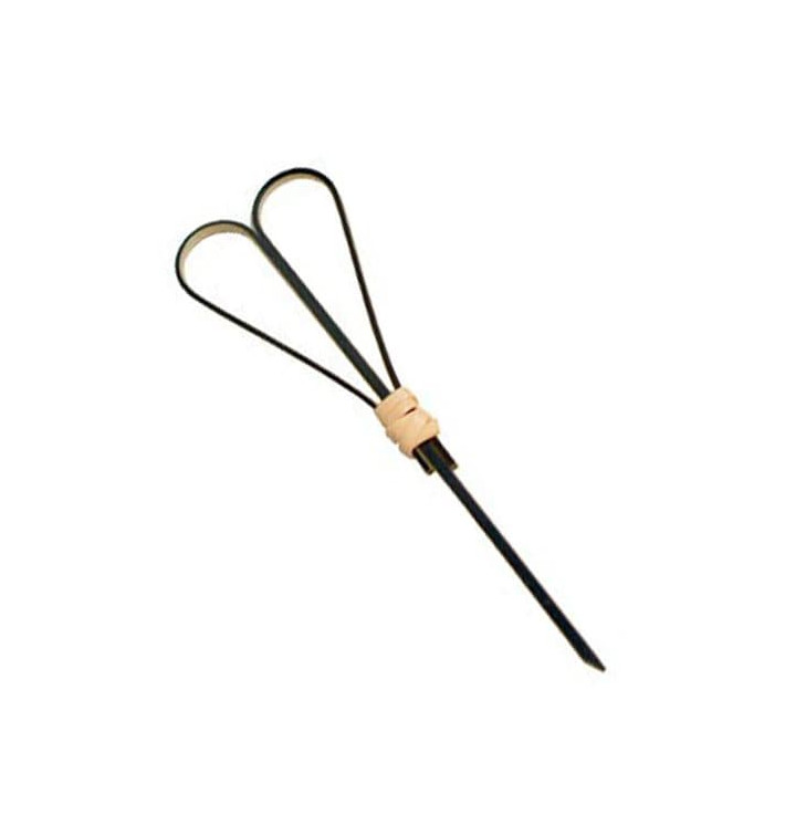 Bambusové Špejle " Cuore " Černá 120mm (5000 Kousky) Bambusové Špejle " Cuore " Černá 120mm (5000 Kousky)