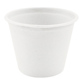 Miska z Cukrové Třtiny Bílá Ø95mm 425ml (50 Kousky)