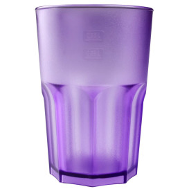 Kelímek Opakovaně Použitelné SAN Frost Šeřík 400 ml (5 Kousky)