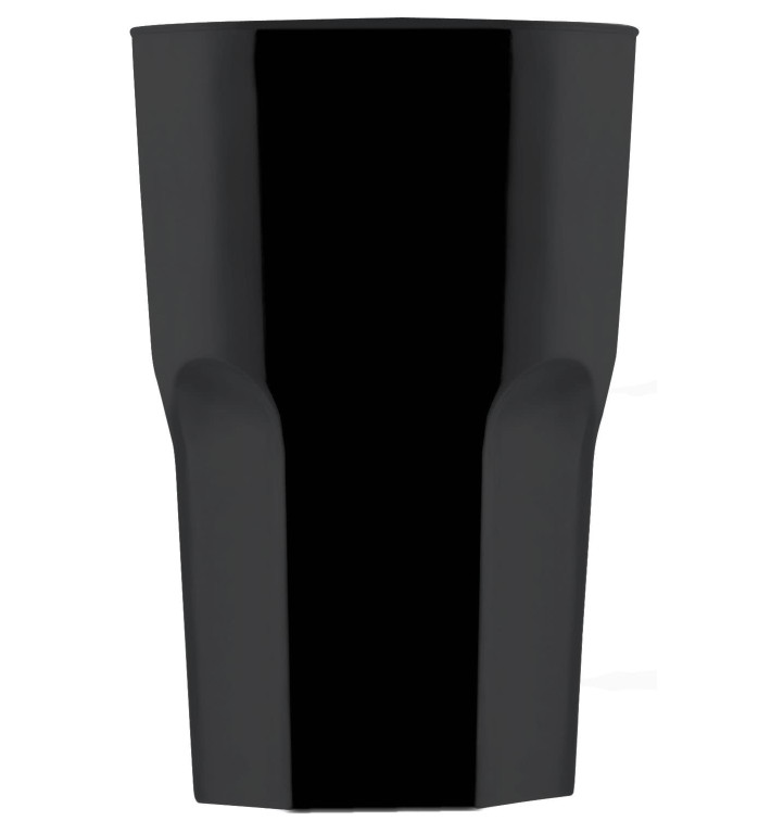 Kelímek Opakovaně Použitelné SAN Granity Černá 400 ml (5 Kousky) Kelímek Opakovaně Použitelné SAN Granity Černá 400 ml (5 Kousky)