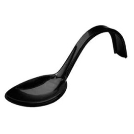 lžíce pro Ochutnávky Zakřivená Černá 130 mm (50 Kousky)