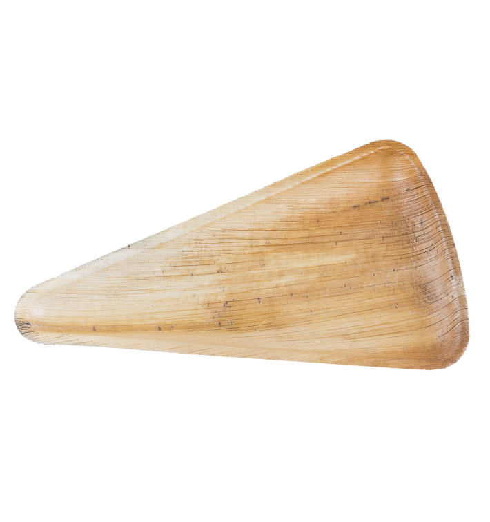Talíř z Palmových Listů Trojúhelníkový 25,5x14,5cm (100 Kousky) Talíř z Palmových Listů Trojúhelníkový 25,5x14,5cm (100 Kousky)