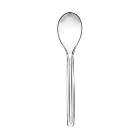 lžíce rill Plastové Easy PS Průhledný 120mm (50 Kousky)