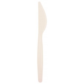Plastový Nůž Easy PS Krémový 185mm (500 Kousky)