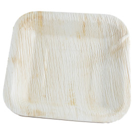 Talíř Čtvercový z Palmových Listů 20x20cm (100 Kousky)