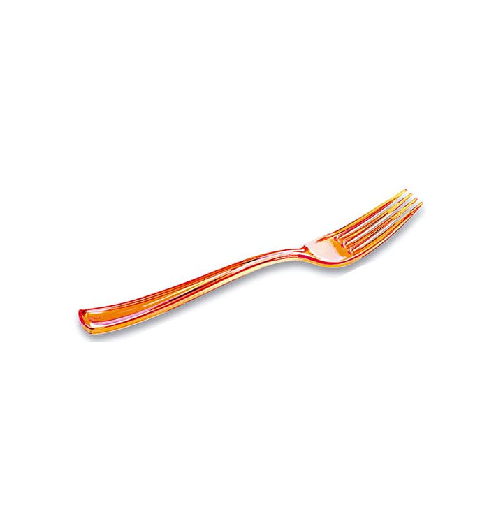 Plastová Vidlička Premium Oranžový 190mm (10 Kousky) Plastová Vidlička Premium Oranžový 190mm (10 Kousky)
