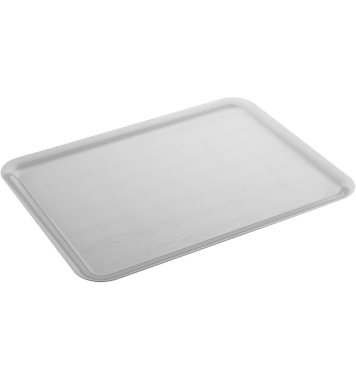 Podnos Plastový Tray Bílá 37x50cm (24 Kousky) Podnos Plastový Tray Bílá 37x50cm (24 Kousky)