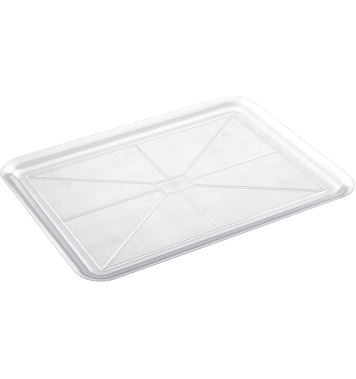 Podnos Plastový Tray Průhledný 37x50cm (4 Kousky) Podnos Plastový Tray Průhledný 37x50cm (4 Kousky)