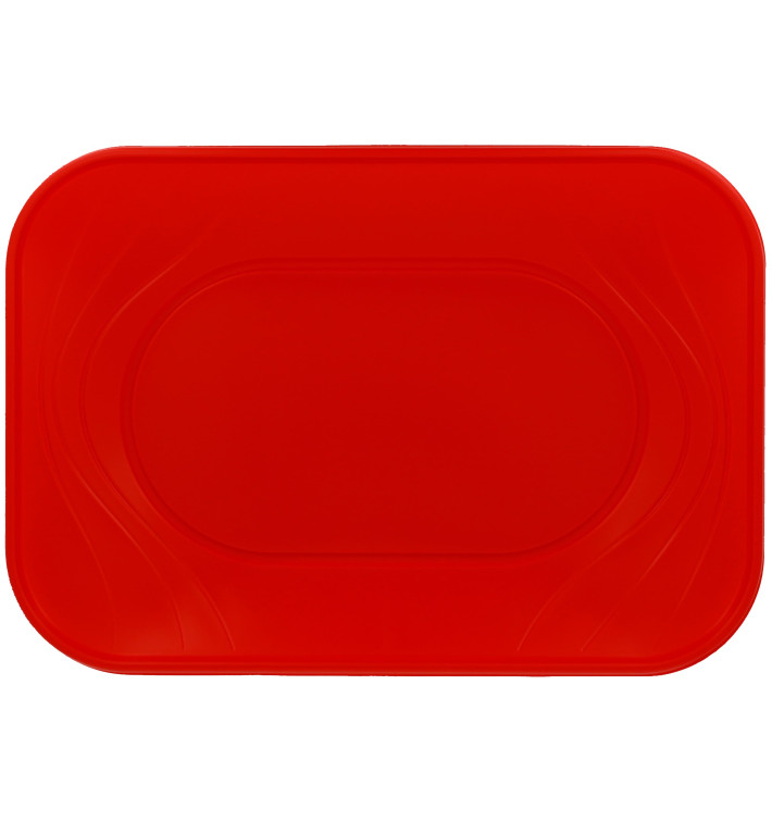 Podnos Plastový PP " X-Table " Červené 330x230mm (60 Kousky) Podnos Plastový PP " X-Table " Červené 330x230mm (60 Kousky)