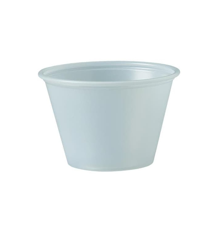 Misk na Omáčky PS Čirý 75ml Ø6,6cm (2500 Kousky) Misk na Omáčky PS Čirý 75ml Ø6,6cm (2500 Kousky)