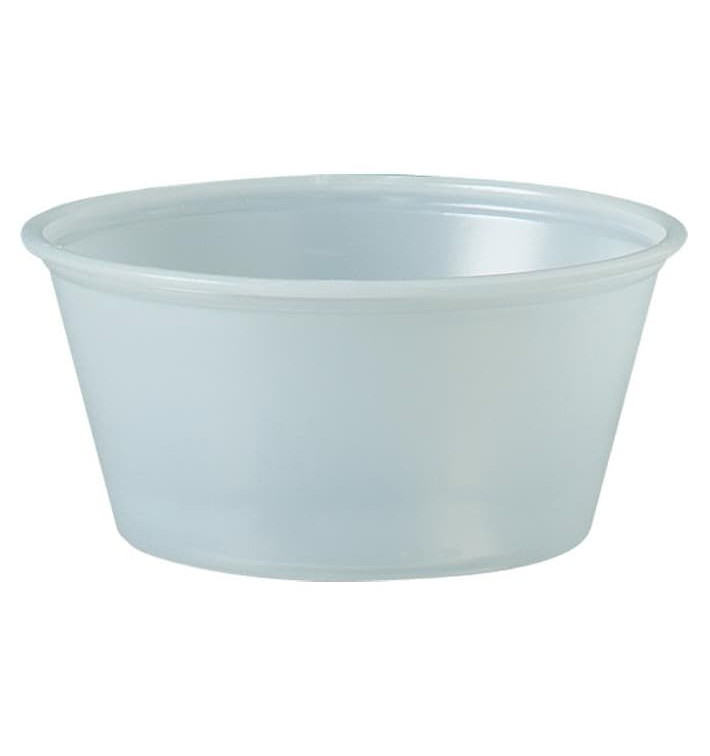 Misk na Omáčky PS Čirý 100ml Ø7,3cm (2500 Kousky) Misk na Omáčky PS Čirý 100ml Ø7,3cm (2500 Kousky)