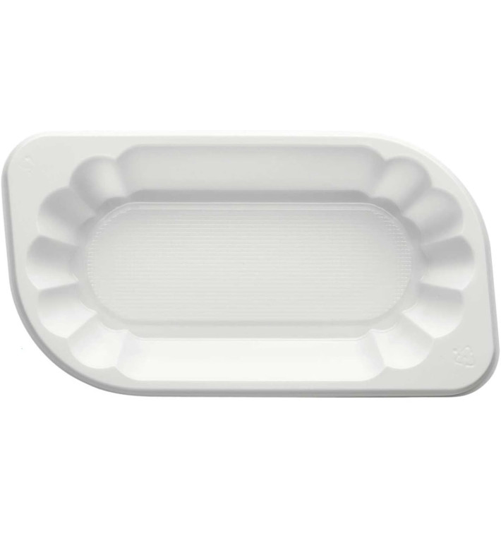 Podnos Plastový PS Bílá 175x95x30mm 250ml (1500 Kousky) Podnos Plastový PS Bílá 175x95x30mm 250ml (1500 Kousky)