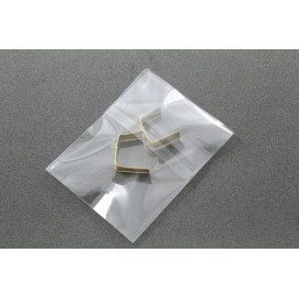 Tašky s Plastové Bio s Oknem Samolepící 5,5x5,5 cm G-160 (1000 Kousky)
