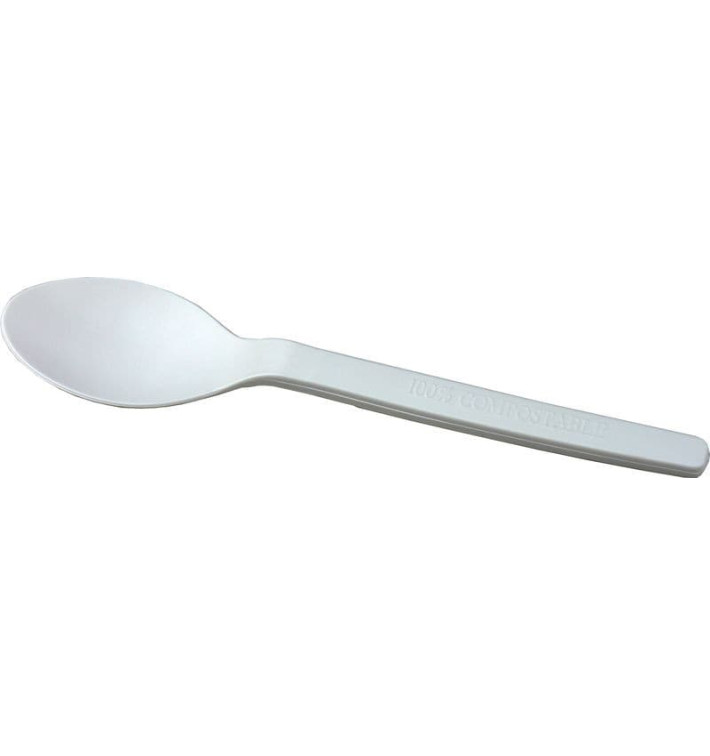 lžička Biologicky Odbouratelný CPLA Bílý 120mm (50 Kousky) lžička Biologicky Odbouratelný CPLA Bílý 120mm (50 Kousky)