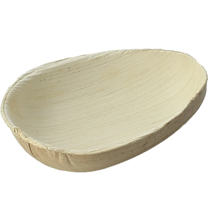 Mini Misky z Palmových Listů Ø8cm (750 Kousky) Mini Misky z Palmových Listů Ø8cm (750 Kousky)