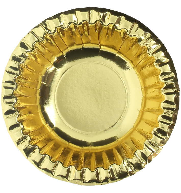 Misky Karton " Party " Zlato Ø160mm (6 Kousky) Misky Karton " Party " Zlato Ø160mm (6 Kousky)