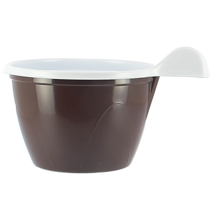 Plastové Šálek PS Čokoláda 100 ml (20 Kousky) Plastové Šálek PS Čokoláda 100 ml (20 Kousky)