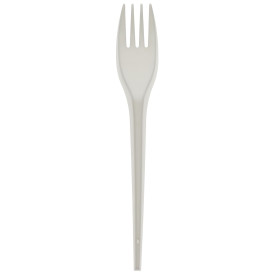 Vidlička Biologicky Odbouratelný CPLA Bílý 175mm (15 Kousky)