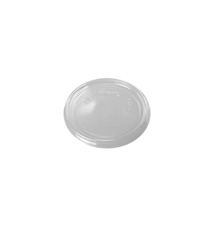 Ploché Plastové Víčko Průhledný Ø7,4cm (100 Kousky) Ploché Plastové Víčko Průhledný Ø7,4cm (100 Kousky)