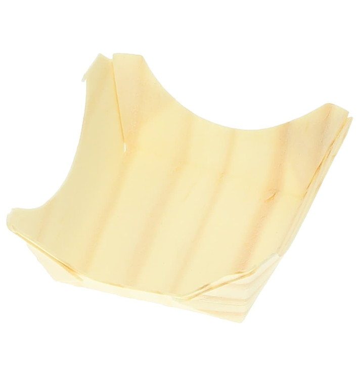 Podnos Borové Dřevo 60x60x25mm (100 Kousky) Podnos Borové Dřevo 60x60x25mm (100 Kousky)
