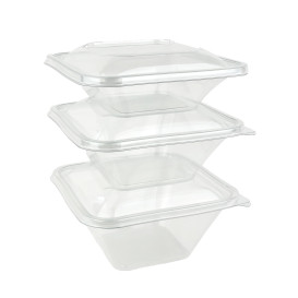 Plastové Misky PET Tisk 750ml 170x170x60mm (50 Kousky)
