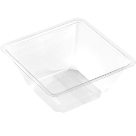 Misky Mini Plastové PET s Tepelné Těsnění 250ml 90x90x60mm (50 Kousky)