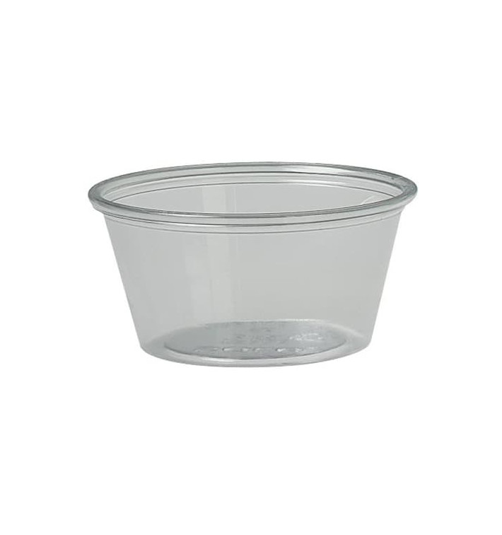 Misk na Omáčky PET Krystal 2Oz/60ml Ø6,6cm (2500 Kousky) Misk na Omáčky PET Krystal 2Oz/60ml Ø6,6cm (2500 Kousky)
