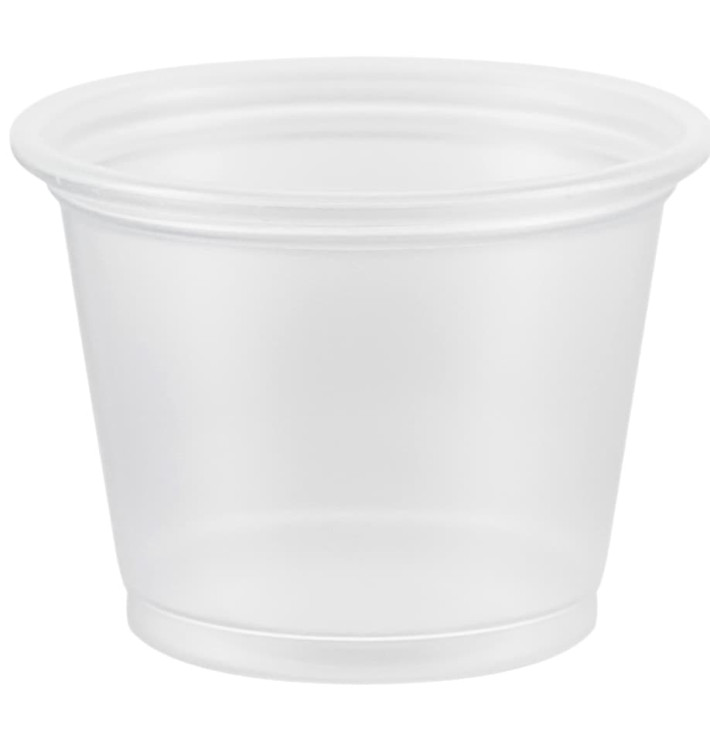 Misk na Omáčky PP Čirý 30ml Ø4,8cm (125 Kousky) Misk na Omáčky PP Čirý 30ml Ø4,8cm (125 Kousky)