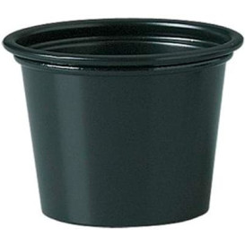Misk na Omáčky PP Černá 30ml Ø4,8cm (2500 Kousky)