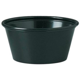 Misk na Omáčky PP Černá 60ml Ø6,6cm (2500 Kousky)