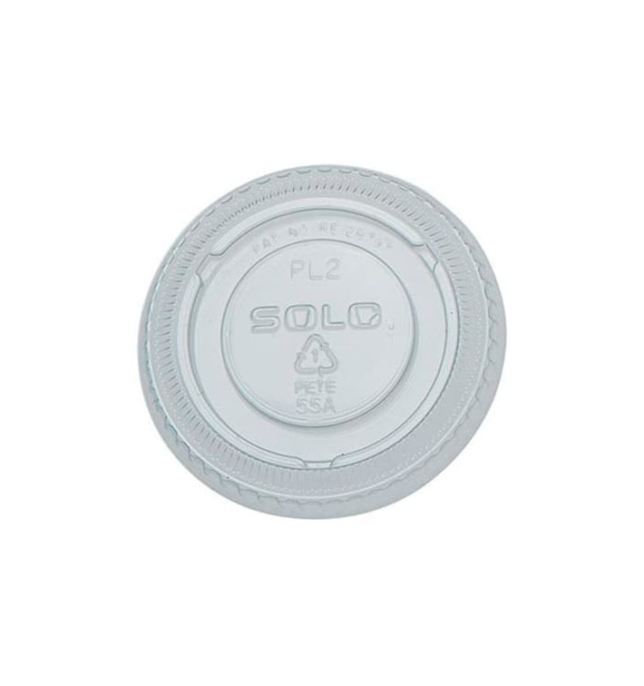 Ploché Víčko Zavřeno PET Krystal Ø6,6cm (100 Kousky) Ploché Víčko Zavřeno PET Krystal Ø6,6cm (100 Kousky)