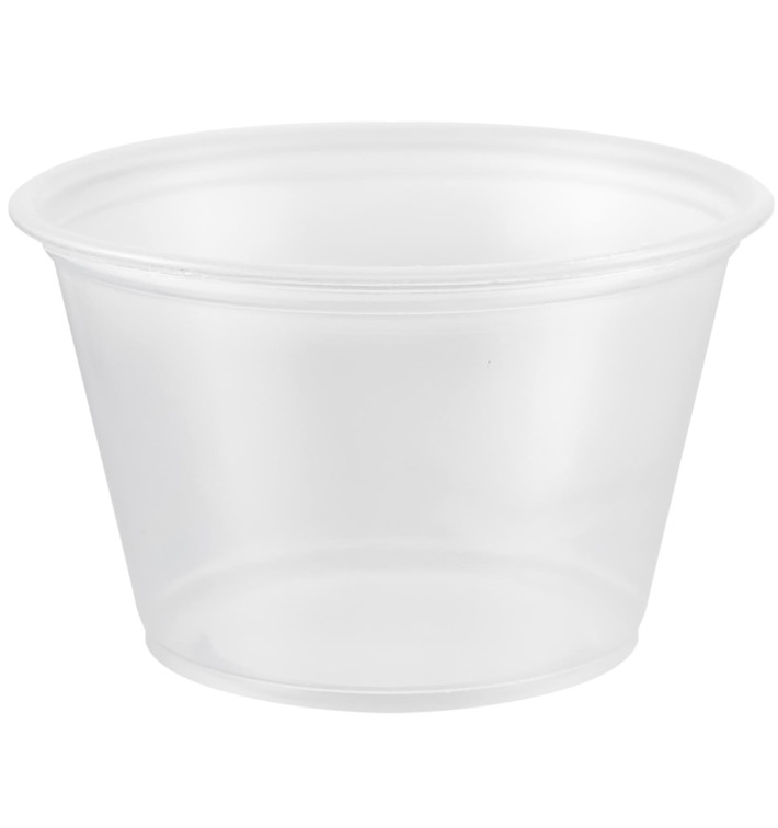 Misk na Omáčky PP Čirý 120ml Ø7,3cm (125 Kousky) Misk na Omáčky PP Čirý 120ml Ø7,3cm (125 Kousky)