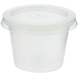 Misk na Omáčky PP Čirý s Víčko 33ml (3000 Kousky)