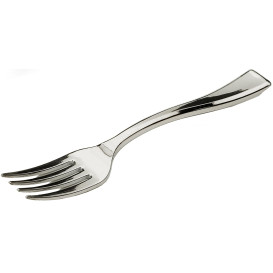 Mini Plastová Vidlička Kovová 100mm (1000 Kousky)