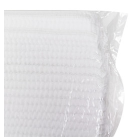 Polypropylenový Čepice Akordeon Bílý 2 s Gumous Ø53cm (100 Kousky)