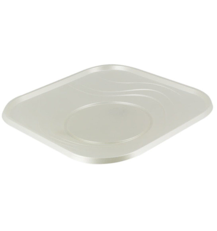 Plastové Talíř PP " X-Table " Čtvercový Perla 230mm (8 Kousky) Plastové Talíř PP " X-Table " Čtvercový Perla 230mm (8 Kousky)
