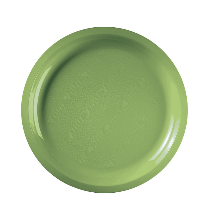Plastové Talíř Zelené Vápno Round PP Ø290mm (300 Kousky) Plastové Talíř Zelené Vápno Round PP Ø290mm (300 Kousky)
